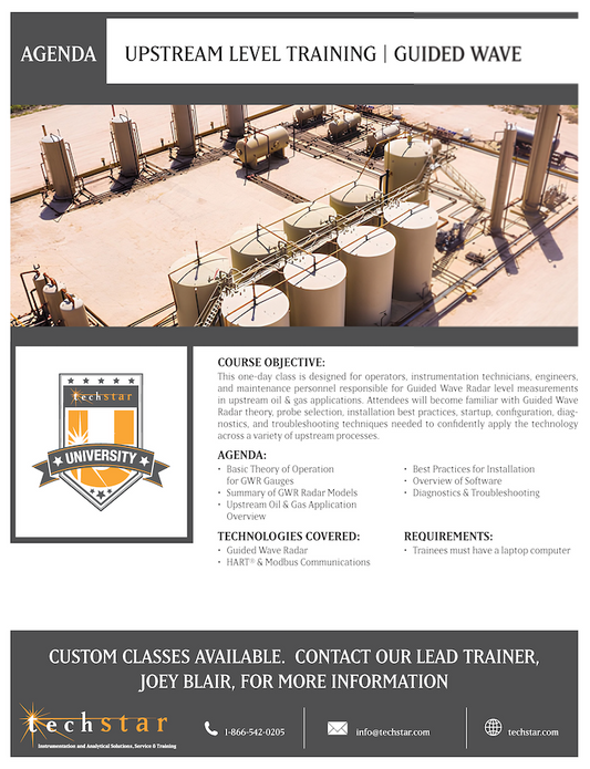 Upstream Level Training | Guided Wave - Midland, TX - August 18, 2026