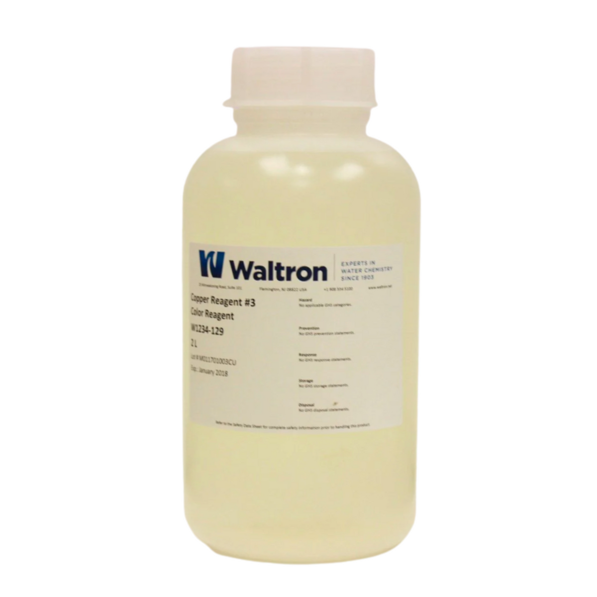 Copper Reagent Micro COPPER REAGENT #3, COPPER COLOR REAGENT, 2L – TechStar One Click
